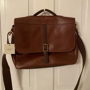 Fossil Commuter Bag Briefcase NWT